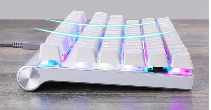 JMT-779274 Custom Full Color 87-Key Light-Up Mechanical Keyboard