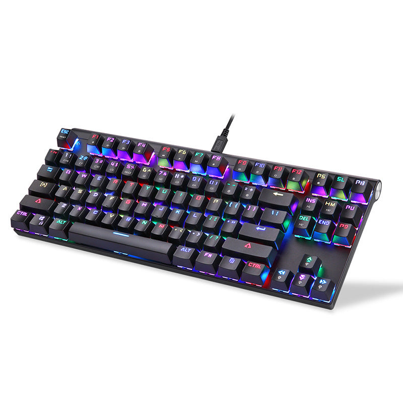 JMT-779274 Custom Full Color 87-Key Light-Up Mechanical Keyboard
