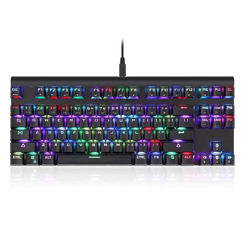 JMT-779274 Custom Full Color 87-Key Light-Up Mechanical Keyboard