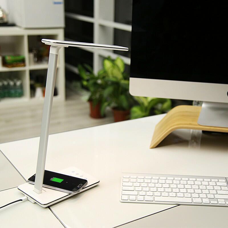 JMT-779402 Foldable Multi-function LED Table Lamp with 4 Color Options - Modern Design, USB Power Supply, Touch Switch