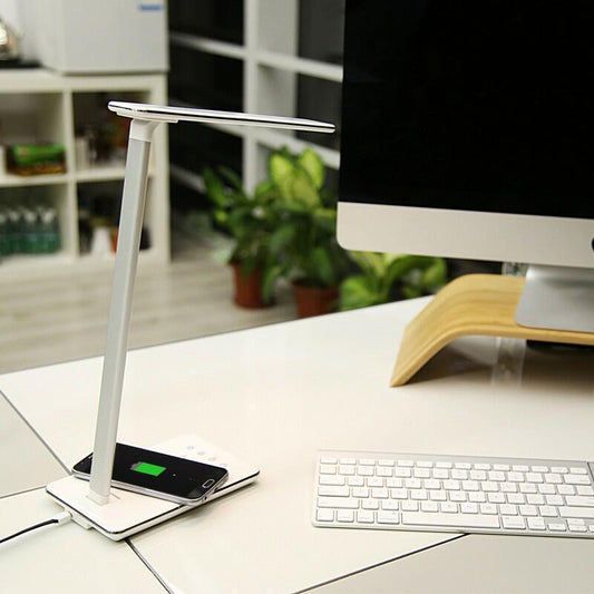 JMT-779402 Foldable Multi-function LED Table Lamp with 4 Color Options - Modern Design, USB Power Supply, Touch Switch