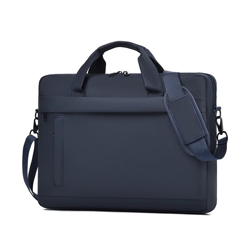 JMT-779594 Genuine Leather Executive Briefcase for Men - Luxury Laptop Shoulder Bag for Business