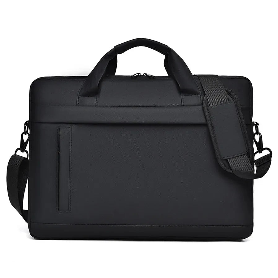 JMT-779594 Genuine Leather Executive Briefcase for Men - Luxury Laptop Shoulder Bag for Business