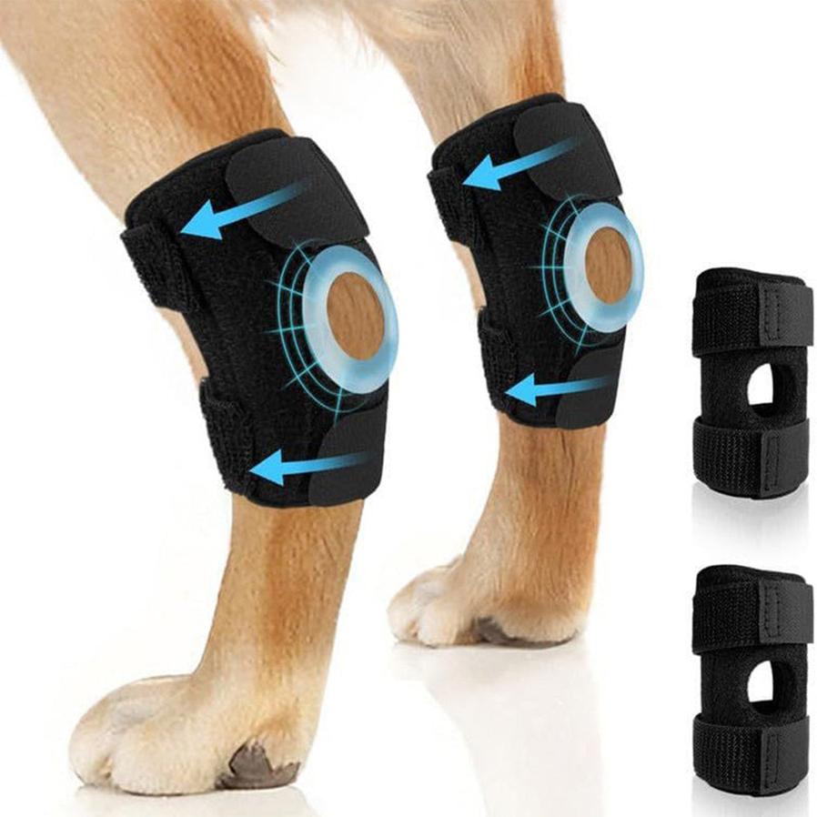 JMT-779594 Pet Dog Knee Pads for Injury Recovery and Joint Support – Adjustable Sizes Available