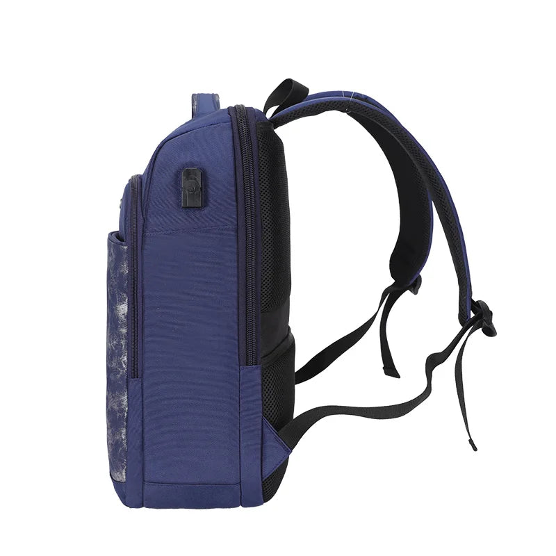 JMT-779786 Waterproof 17-Inch Casual USB Backpack for Business and Everyday Use