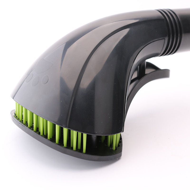 JMT-779850 Pet Grooming Brush for Effective Loose Hair Removal in Black and Green