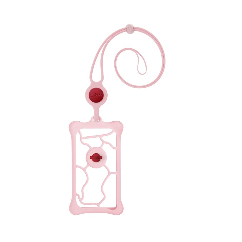 JMT-780106 Anti-Drop Silicone Phone Case with Elastic Ring Buckle for iPhone Models