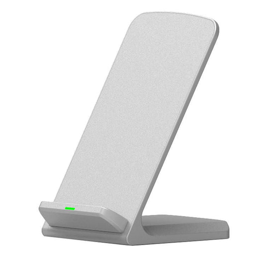 JMT-780106 Vertical Wireless Desktop Charger, Fast Charging 10W & 15W Options for Mobile Devices, Black & White Available