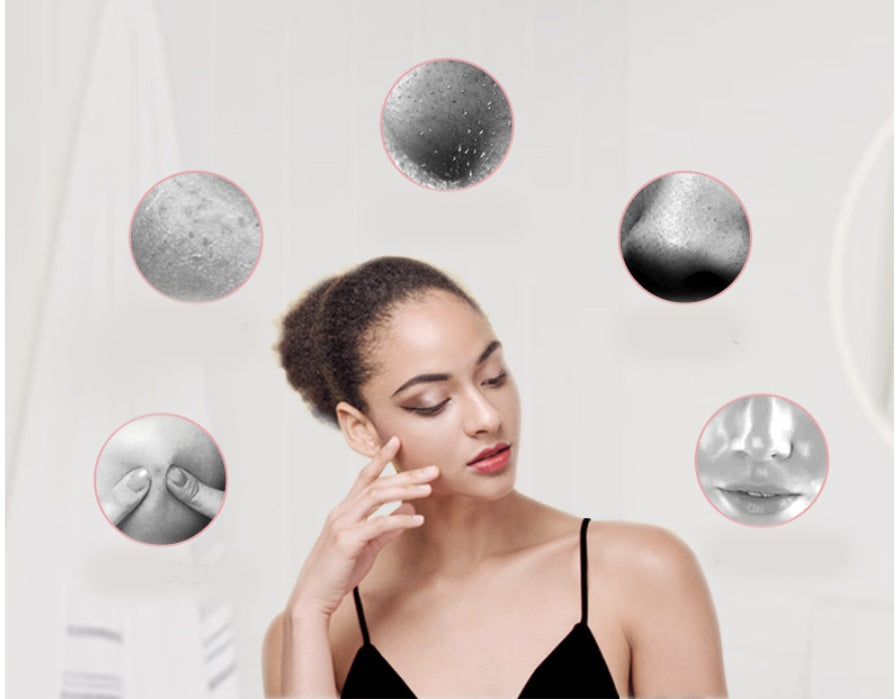 JMT-780170 Electric Silicone Facial Cleansing Brush with Ultrasonic Vibration for Blackhead and Pore Cleaning