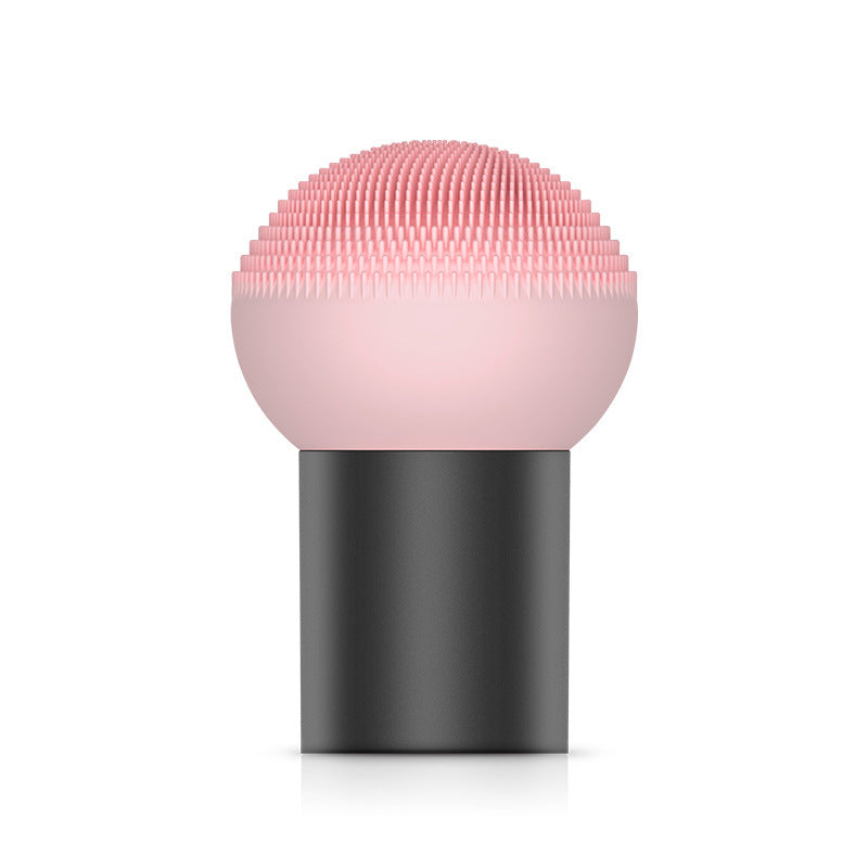 JMT-780170 Electric Silicone Facial Cleansing Brush with Ultrasonic Vibration for Blackhead and Pore Cleaning