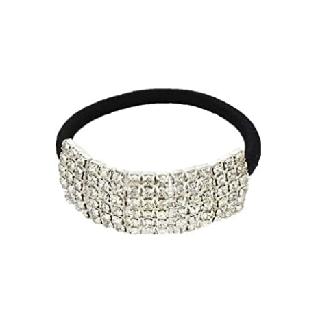 JMT-780298 Rhinestone Crystal Fashion Hairpin Headdress - Set of 3 Hair Rings