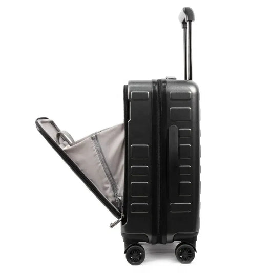 JMT-780490 20" ABS PC Cabin Trolley Case with Laptop Pocket for Travel and Business Use