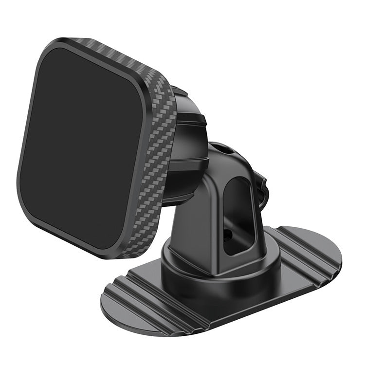 JMT-780618 Square Magnetic Mobile Phone Holder with Adhesive Paste Seat and Line Hook for Car Dashboard