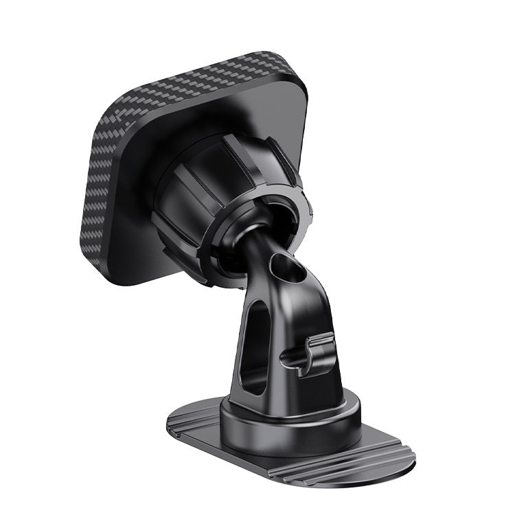 JMT-780618 Square Magnetic Mobile Phone Holder with Adhesive Paste Seat and Line Hook for Car Dashboard