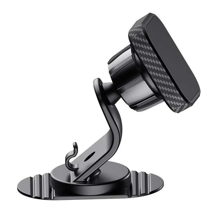 JMT-780618 Square Magnetic Mobile Phone Holder with Adhesive Paste Seat and Line Hook for Car Dashboard