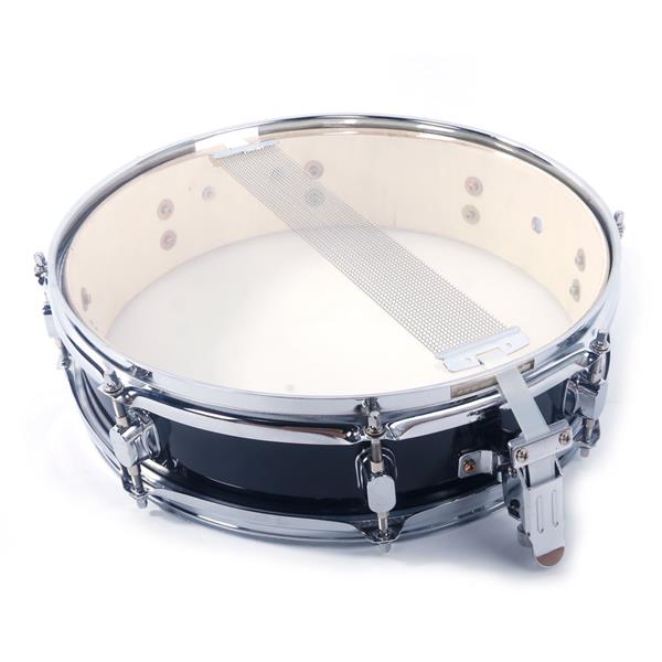JMT-780810 13x3.5 Inch Black Snare Drum Set with Drum Stick, Key, and Strap