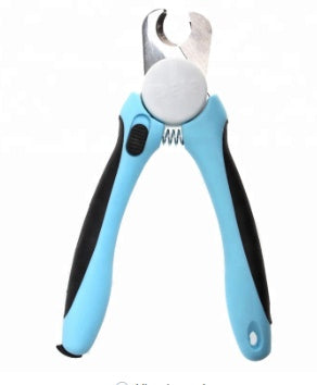 JMT-781002 Pet Nail Clipper with File for Dogs, Cats, and Small Animals - Non-Slip Handle, Stainless Steel Blade