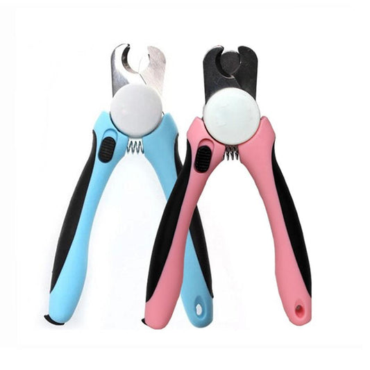 JMT-781002 Pet Nail Clipper with File for Dogs, Cats, and Small Animals - Non-Slip Handle, Stainless Steel Blade