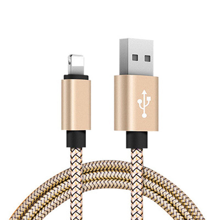 JMT-781258 Dragon Pattern 2A Data Cable for iPhone - Available in 1M, 2M, and 3M Lengths, Aluminum & Nylon Construction