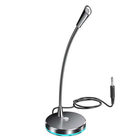 JMT-781258 USB Desktop Recording Microphone for Computer Use - Live Conference Ready