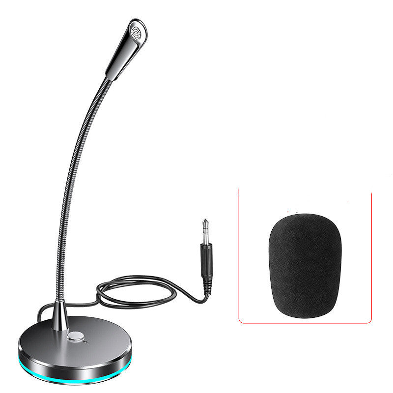 JMT-781258 USB Desktop Recording Microphone for Computer Use - Live Conference Ready