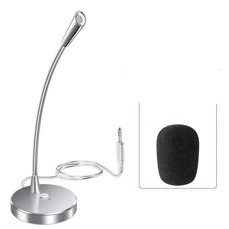 JMT-781258 USB Desktop Recording Microphone for Computer Use - Live Conference Ready