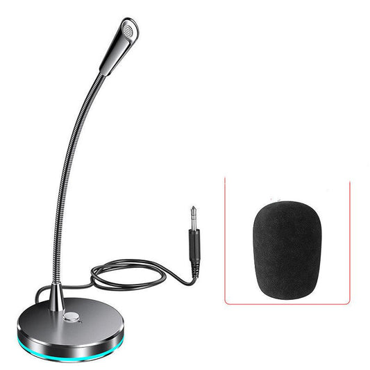 JMT-781258 USB Desktop Recording Microphone for Computer Use - Live Conference Ready
