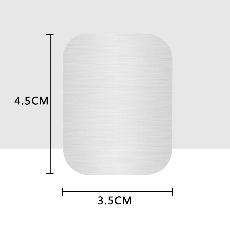 JMT-781770 Magnetic Metal Plate for Car Phone Holder - Square Accessory (4.5 x 3.5 cm) - 5 Pieces