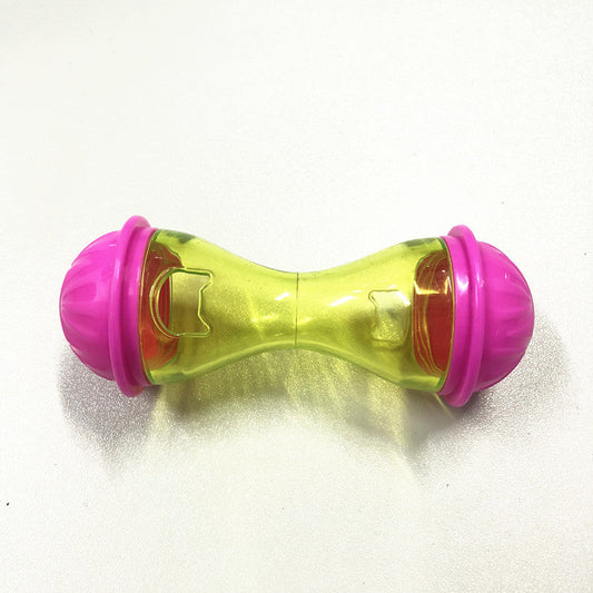 JMT-782090 Cat Food Leakage Device - Interactive Tumbler Toy for Engaging Playtime - 4.5cm High, 11cm Diameter, Lightweight Design