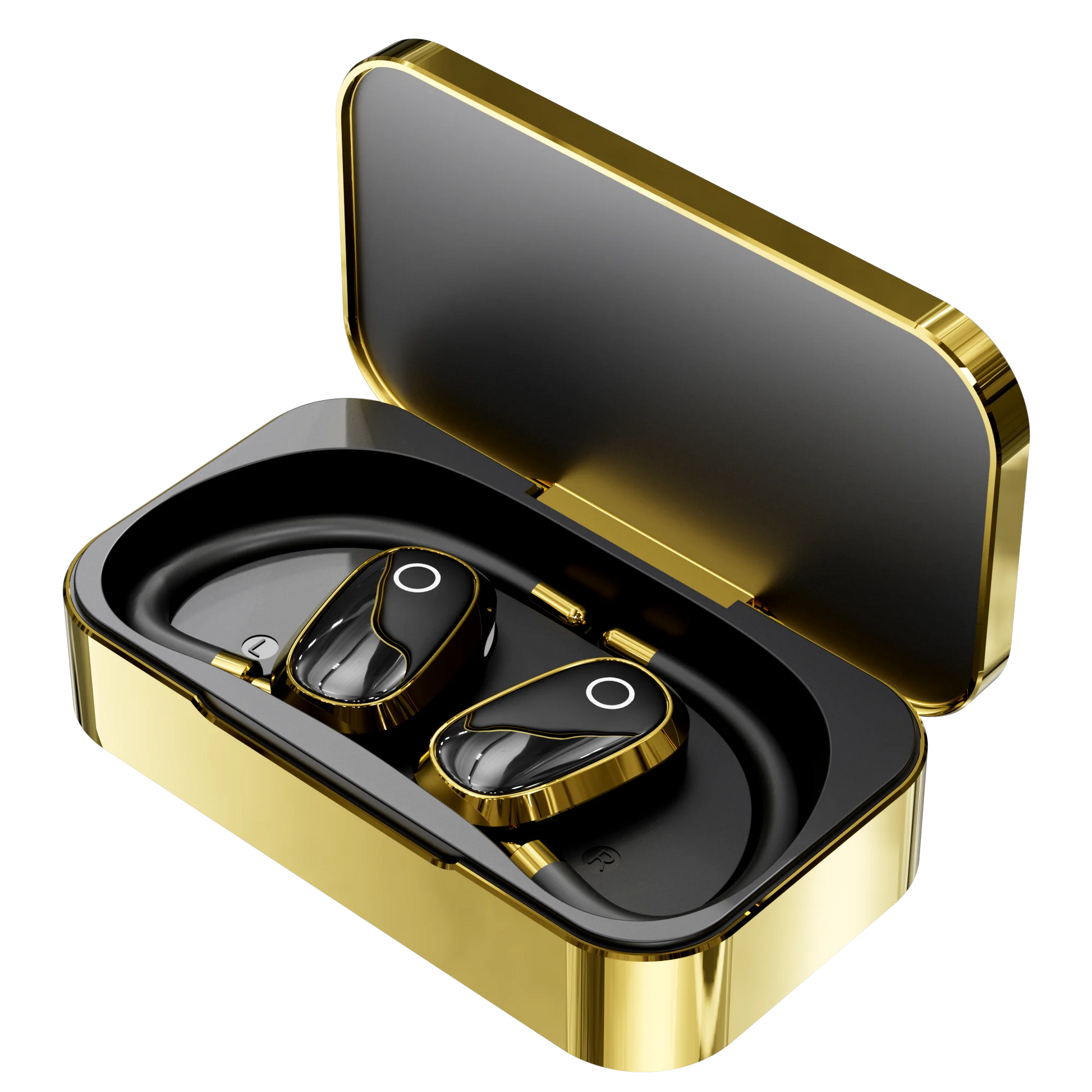 JMT-782090 YX41 OWS In-Ear Earbuds with ENC Noise Cancellation and LED Battery Indicator for Sports