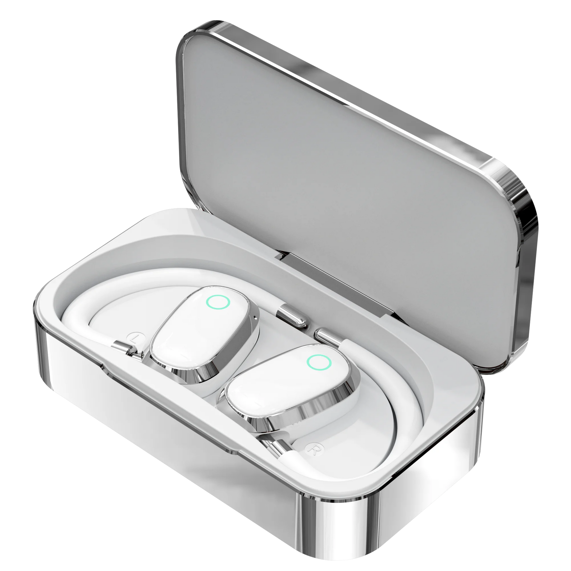 JMT-782090 YX41 OWS In-Ear Earbuds with ENC Noise Cancellation and LED Battery Indicator for Sports