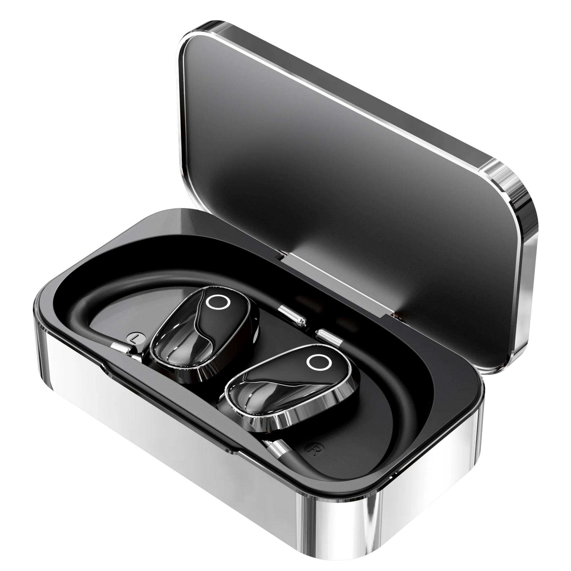JMT-782090 YX41 OWS In-Ear Earbuds with ENC Noise Cancellation and LED Battery Indicator for Sports