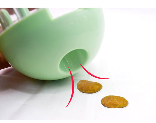 JMT-782218 Interactive Dog Tumbler Chew Toy - Food Leakage & Puzzle Feature - Available in Multiple Colors