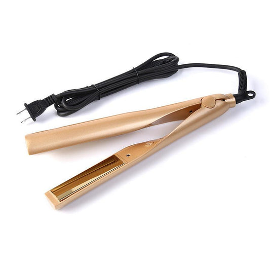 JMT-782218 Three-in-One Hair Curling Iron with Golden Finish and Universal Plug Options