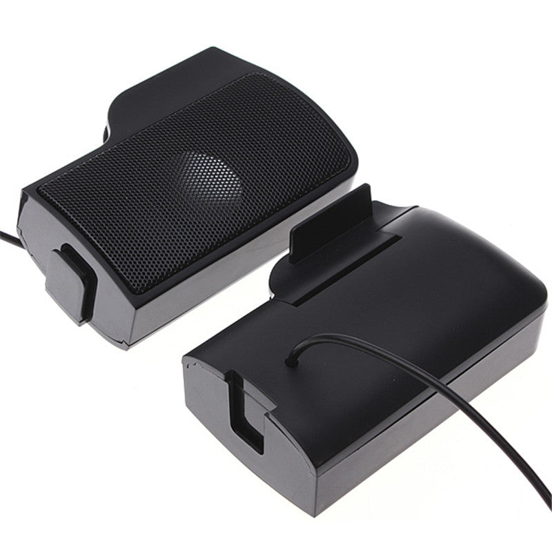 JMT-782410 Compact Clip-On USB Desktop Speakers for Enhanced Sound Experience