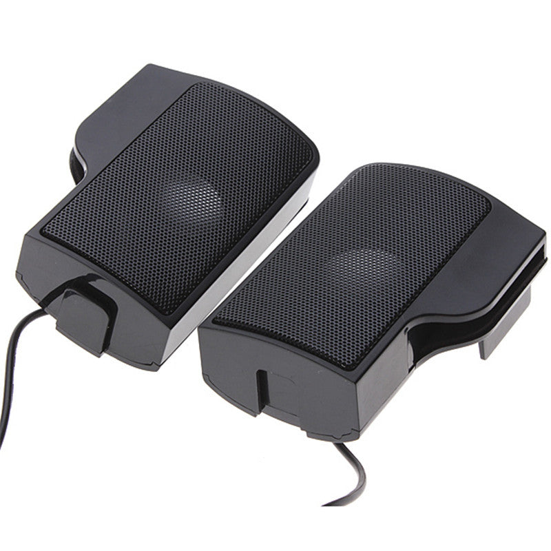 JMT-782410 Compact Clip-On USB Desktop Speakers for Enhanced Sound Experience