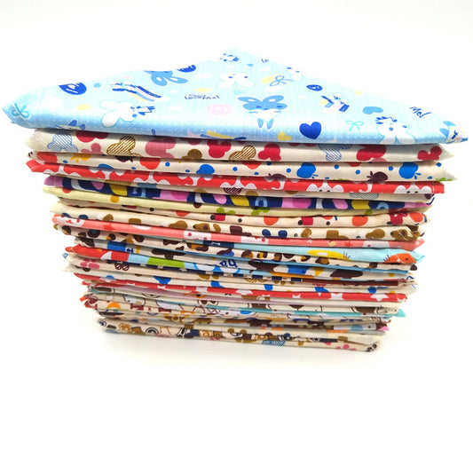 JMT-782538 Pet Triangle Suit Drool Towel for Dogs - Casual Cloth Design, Available in Sizes S and M