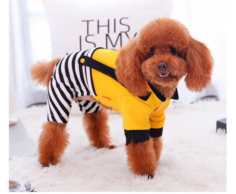 JMT-782858 Cozy Cotton-Polyester Four-Legged Pet Apparel for Autumn and Winter