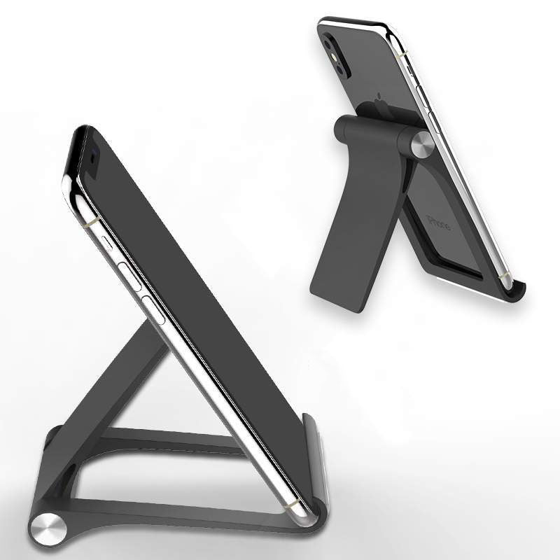 JMT-782922 Versatile Folding Mobile Phone and Tablet Desktop Stand - Adjustable 0°-360° Angle, Multiple Colors