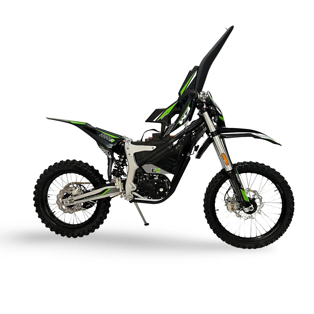 JMT-782986 High-Speed 72V Electric Dirt Bike - 12000W Off-Road Dirt Bike for Adults 60Ah Long Range , Top Speed 27.9 mph