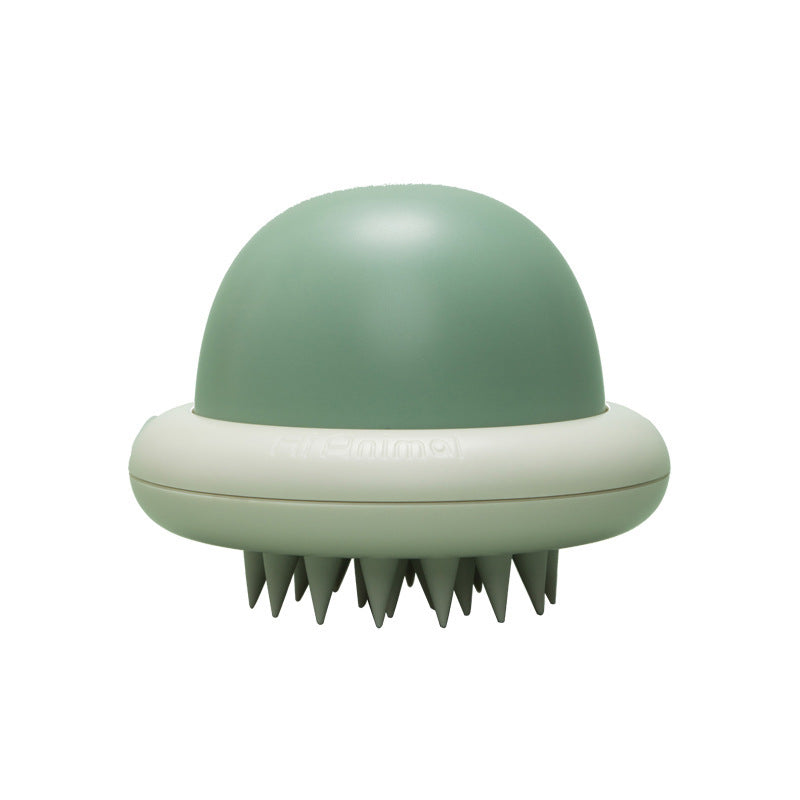 JMT-783306 UFO Cat Comb in Military Green, Lavender, Light Pink, and Light Yellow – Perfect for Pet Grooming