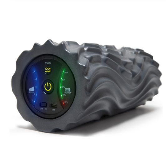 JMT-783306 USB Electric Massage Foam Roller with Vibration and Acupressure for Muscle Relief