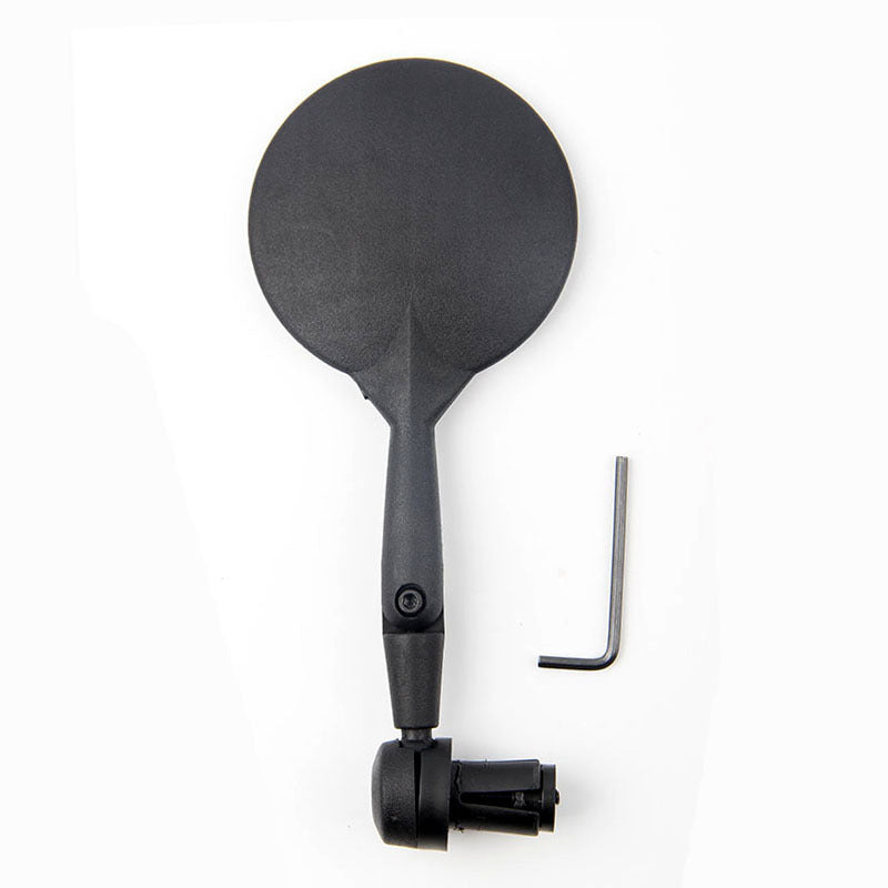 JMT-783754 Bicycle Rearview Mirror with Reflector Attachment for Enhanced Safety