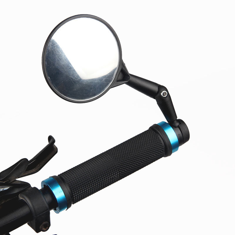 JMT-783754 Bicycle Rearview Mirror with Reflector Attachment for Enhanced Safety