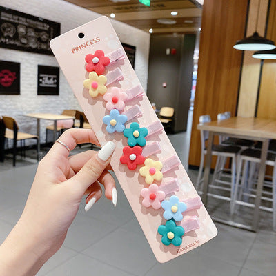 JMT-783754 Cartoon Animal Duckbill Clip Bangs Hairpin Set for Kids - 15 Cute Styles