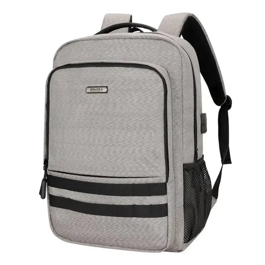 JMT-784394 Large Capacity Waterproof Laptop Backpack for Men with USB Charging Port