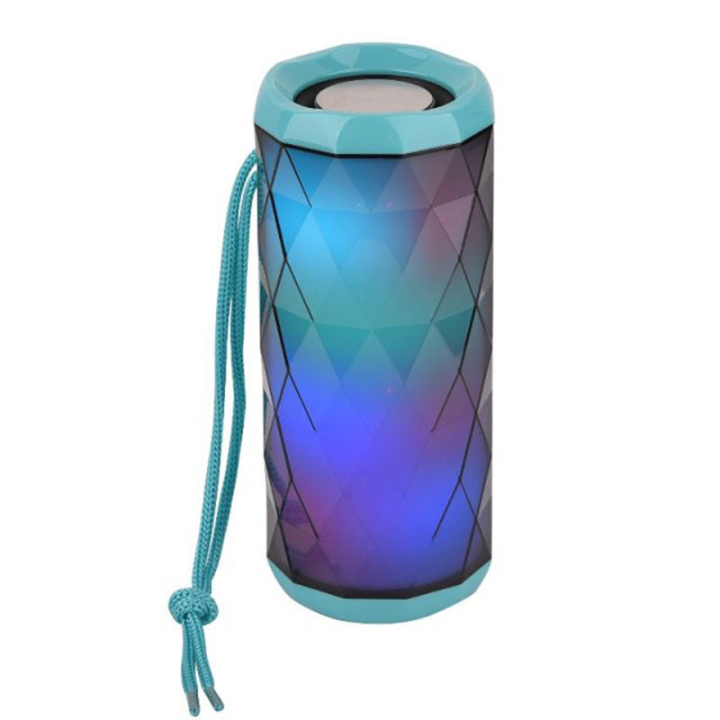 JMT-784394 Portable Outdoor LED Bluetooth Speaker with Multi-Flash Light and FM Radio Support