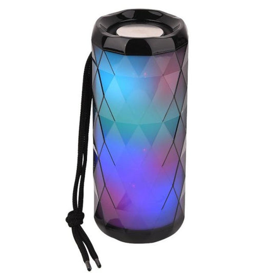 JMT-784394 Portable Outdoor LED Bluetooth Speaker with Multi-Flash Light and FM Radio Support