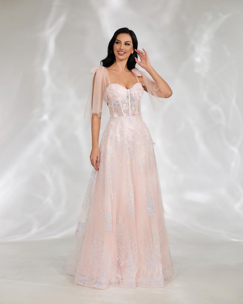 JMT-784458 Elegant Pink Evening Dress for Women - Stunning SH0133 Design