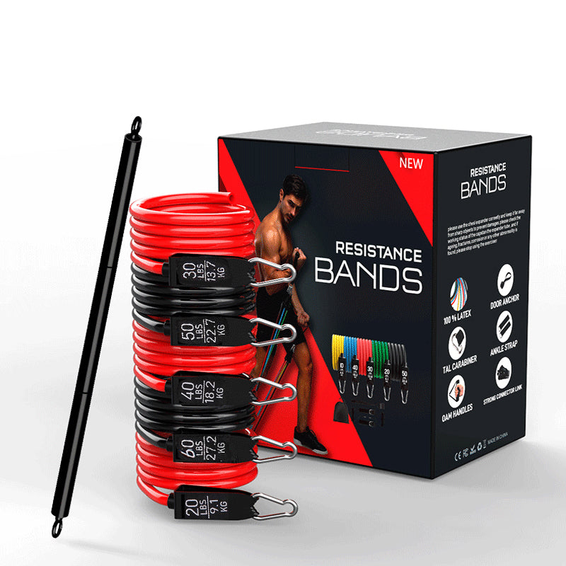 JMT-784458 Latex Resistance Training Bands for Stretching and Yoga Workouts